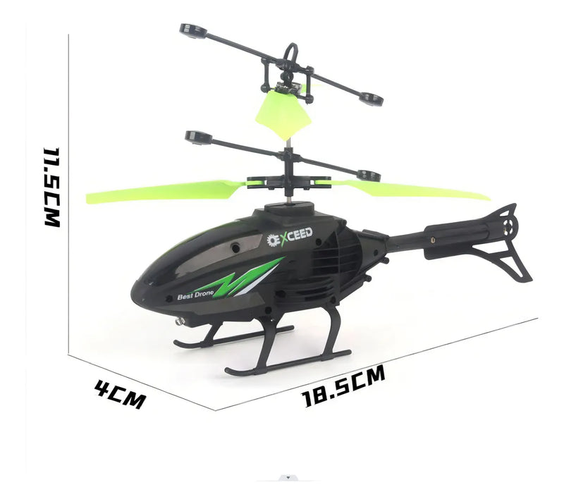 Helicóptero De Controle Remoto Recarregável Infantil