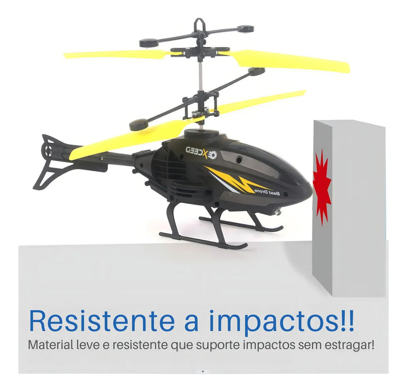 Helicóptero De Controle Remoto Recarregável Infantil